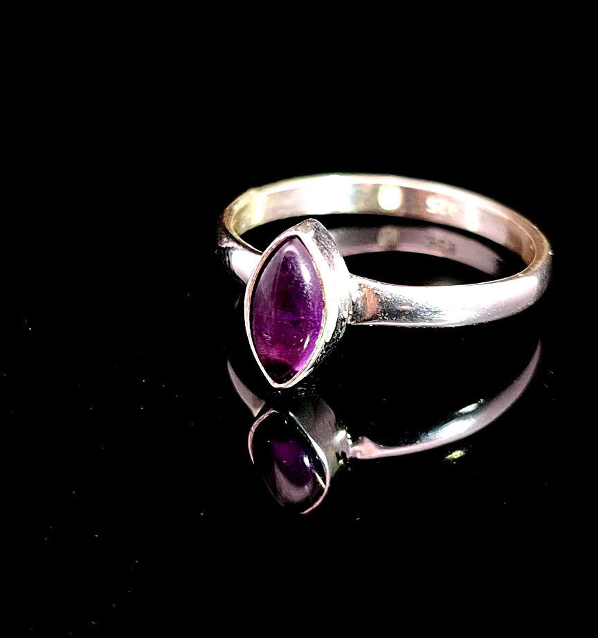 Amethyst Sterling Silver Ring