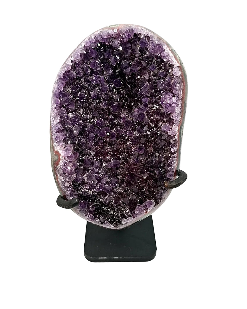 Amethyst Druze with Stand