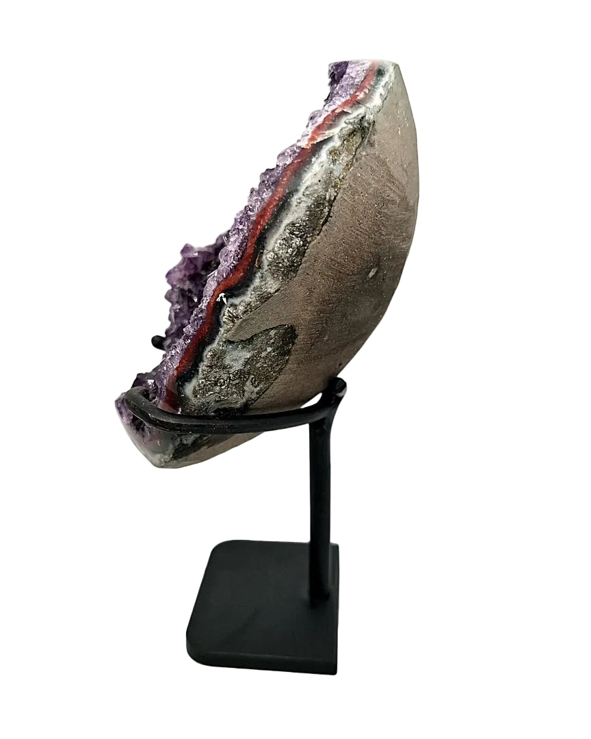 Amethyst Druze with Stand