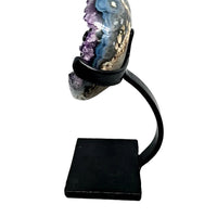 Amethyst Druze Heart with Stand