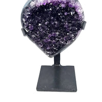 Amethyst Druze Heart with Stand
