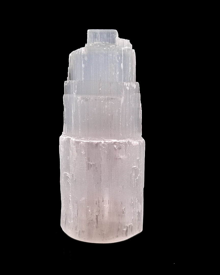 Selenite Tower - Rough 10cm