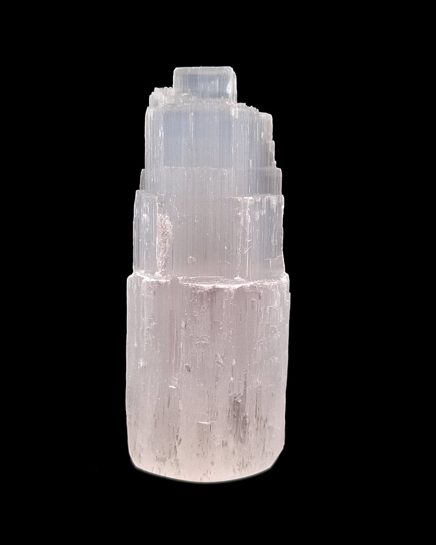 Selenite Tower - Rough 10cm