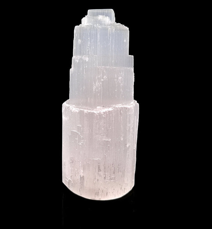 Selenite Tower - Rough 10cm