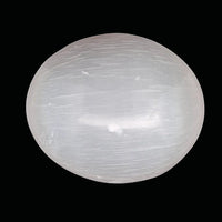 Selenite Lotus Palmstone