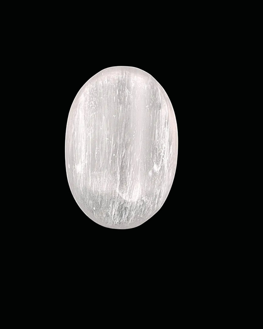 Selenite Mini Palmstone