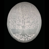Selenite Tree of Life Palmstone
