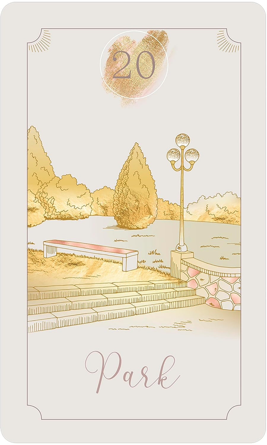 Azra's Golden Lenormand Cards