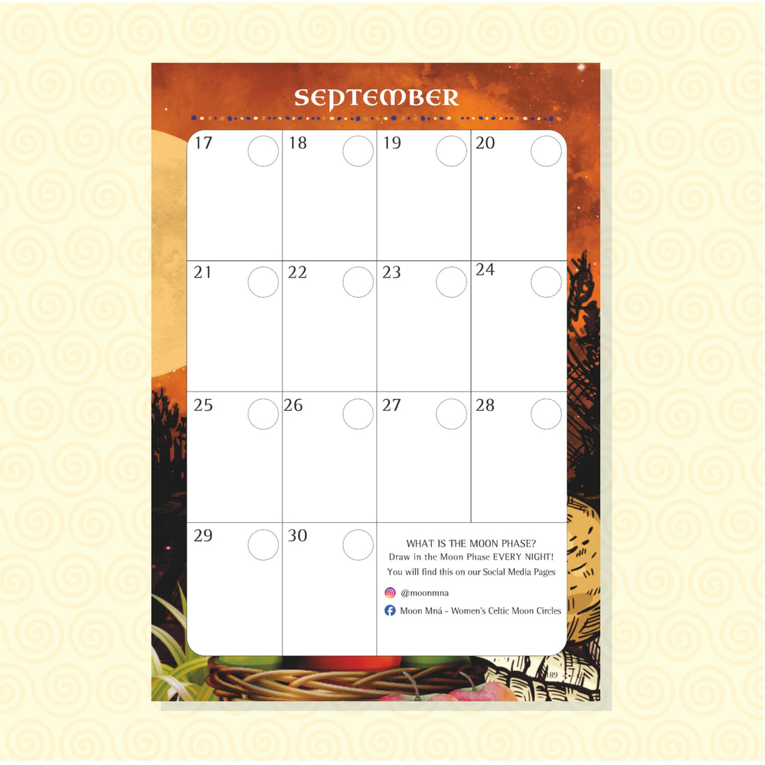 Celtic Moon - Perpetual Diary & Monthly Guide