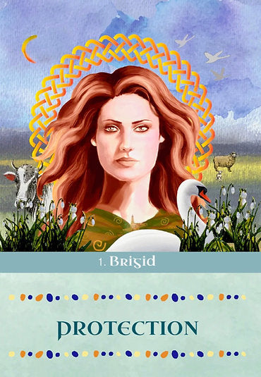 Sacred Ireland Celtic Moon Oracle Card Deck