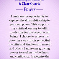 Crystal Mandala Activation Cards - Pocket