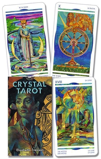 Crystal Tarot: 78 full colour cards & instructions