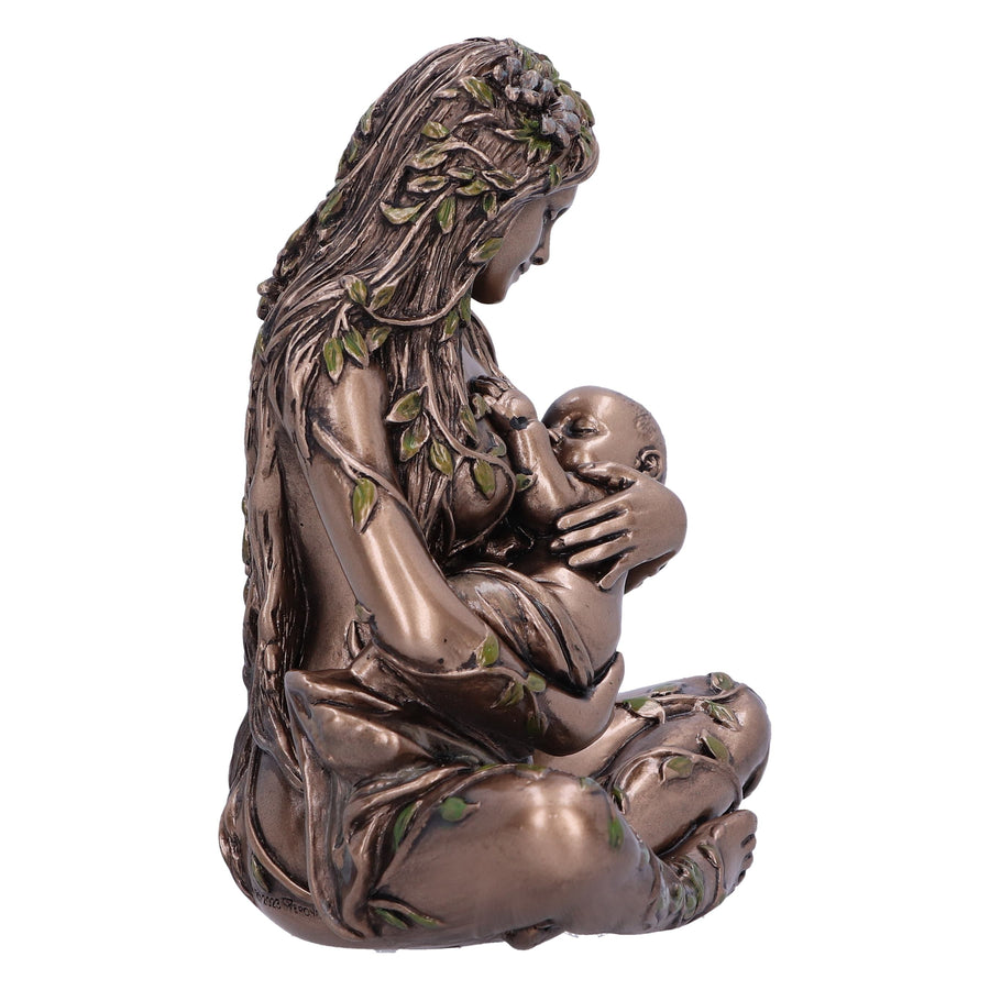 Earth Mother and Baby Figurine