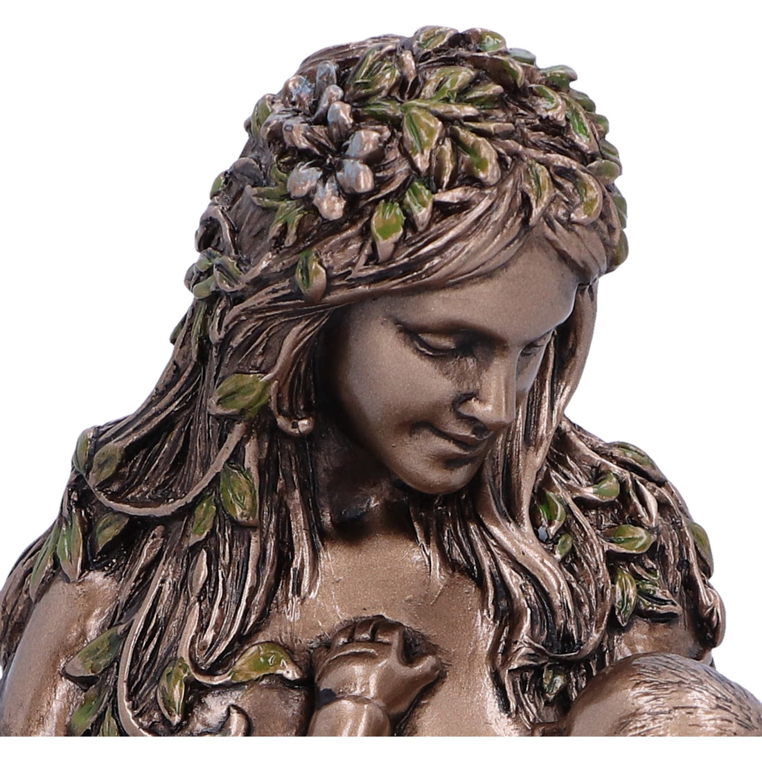 Earth Mother and Baby Figurine