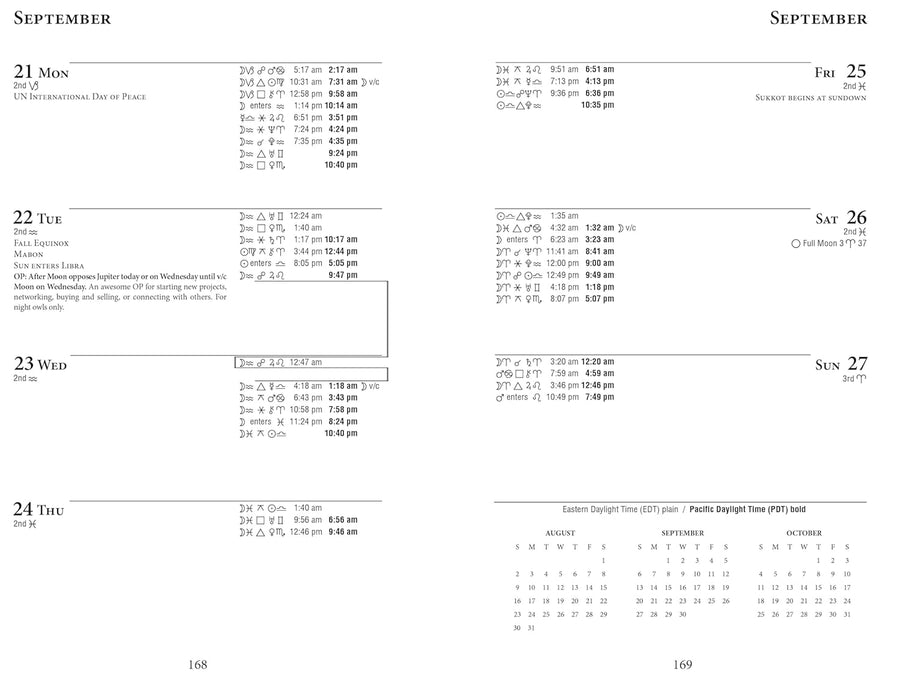 Llewellyn's 2026 Daily Planetary Guide
