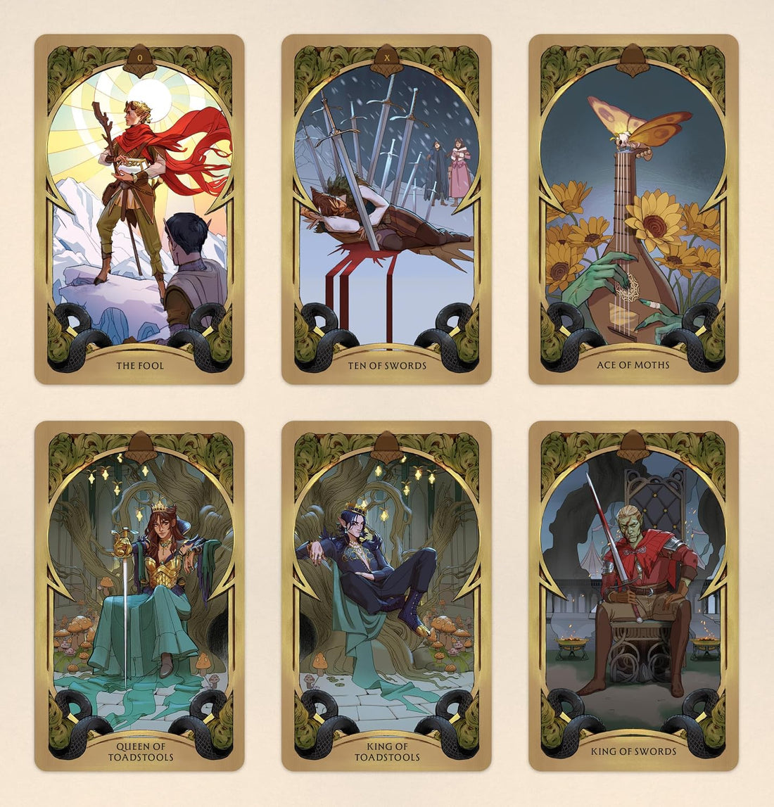 Holly Black's Faerie Tarot Deck and Guidebook