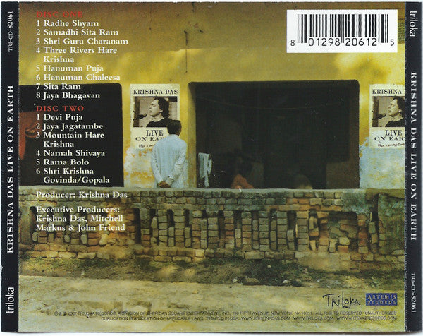 Krishna Das - Live on Earth (for a limited time only) - CD