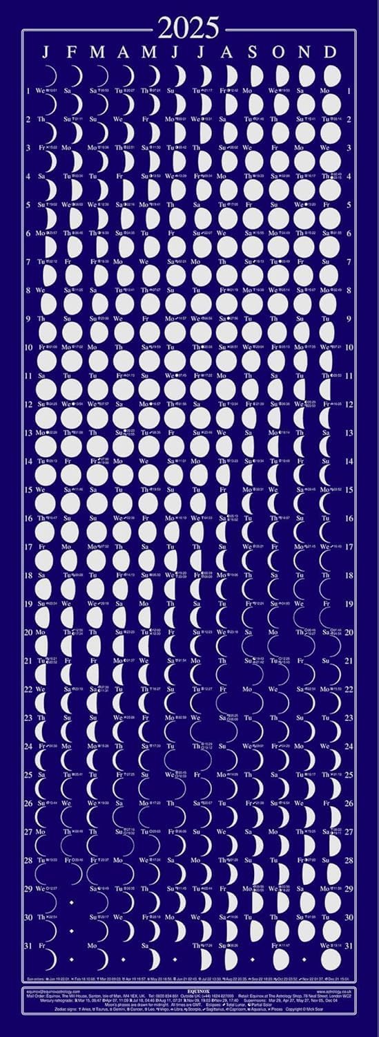 Moon Chart 2026 – Dervish Online Shop