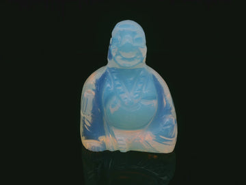 Opalite Laughing Buddha