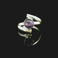 Amethyst Sterling Silver Ring