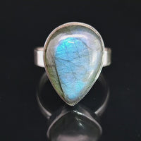 Labradorite, Sterling Silver Ring