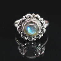 Labradorite, Sterling Silver Ring