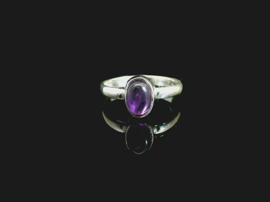 Amethyst Sterling Silver Ring