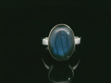 Labradorite, Sterling Silver Ring