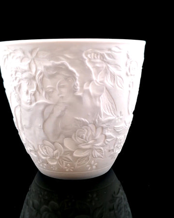 Porcelain Tealight Holder - Angels
