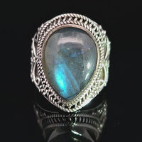 Labradorite, Sterling Silver Ring
