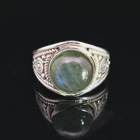 Labradorite, Sterling Silver Ring