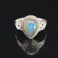 Labradorite, Sterling Silver Ring