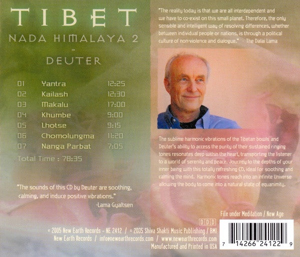 Deuter - Tibet Nada Himalaya 2 - CD