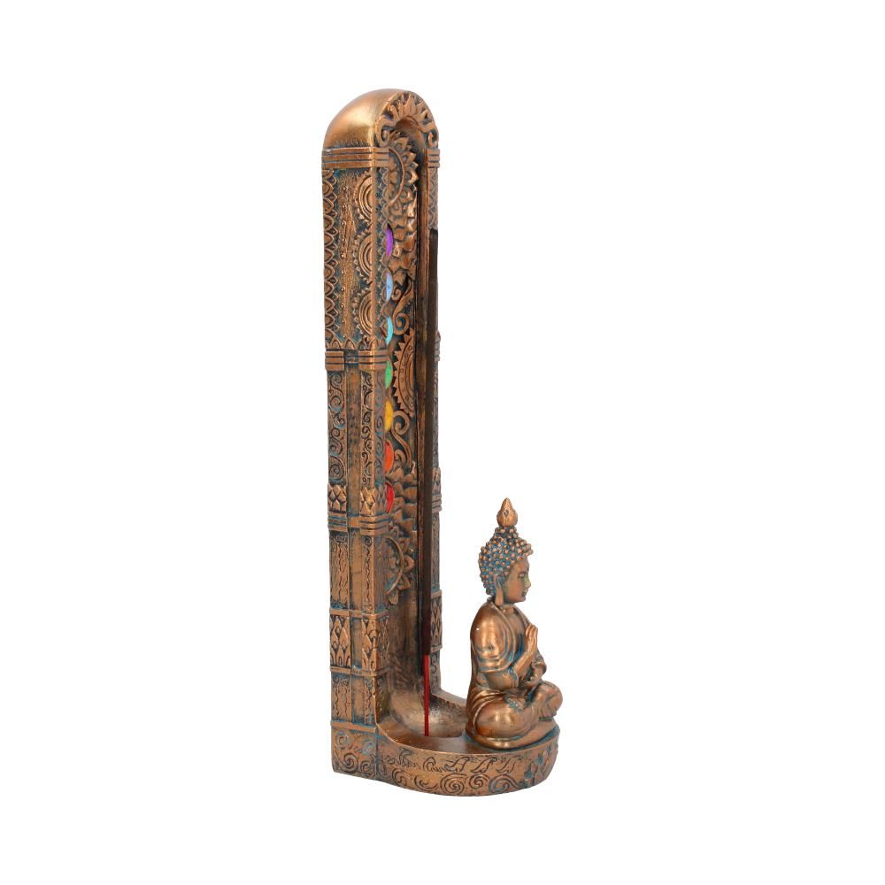 Ascending Chakras with Buddha Incense Burner