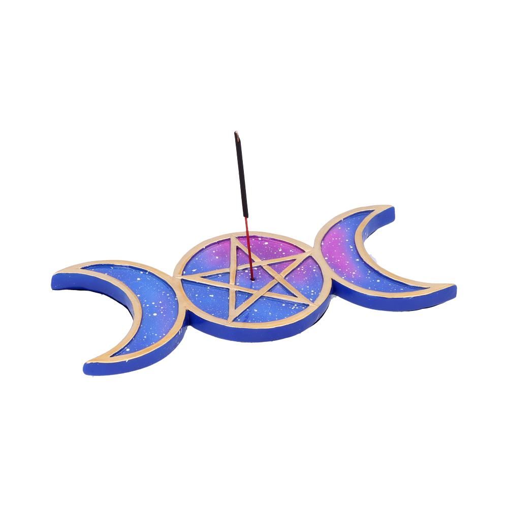 Triple Moon Incense Burner