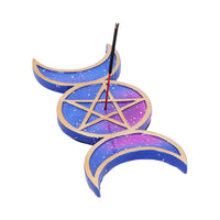 Triple Moon Incense Burner