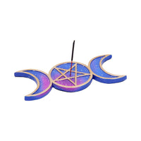 Triple Moon Incense Burner