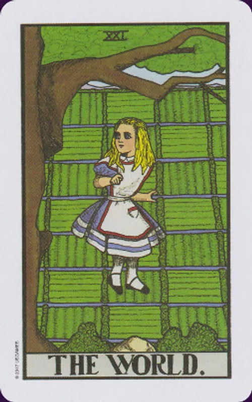 Wonderland Tarot in a Tin