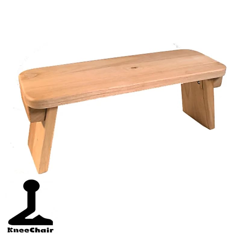 Meditation bench - Red Oak - Fixed Legs