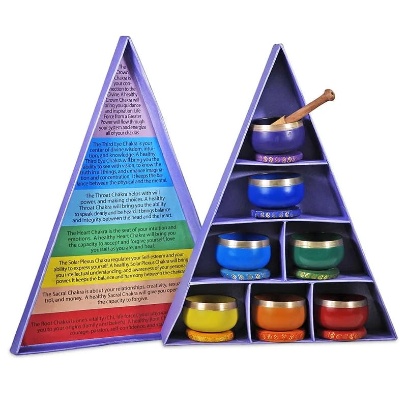 Chakra Singing Bowl - Gift Box