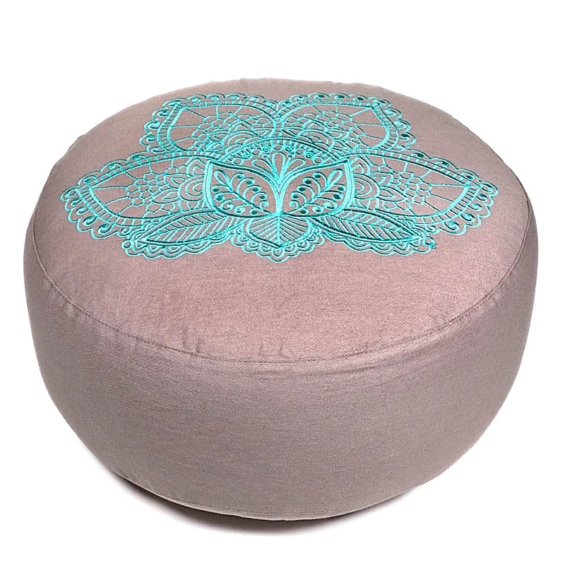 Lotus Meditation cushion - Organic Cotton