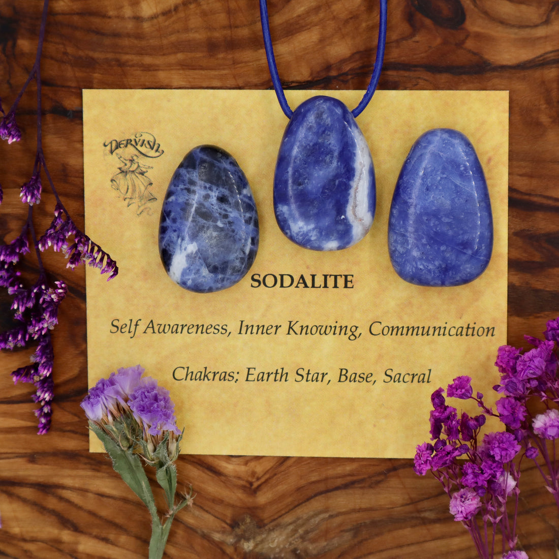 Sodalite Tumblestone Pendant