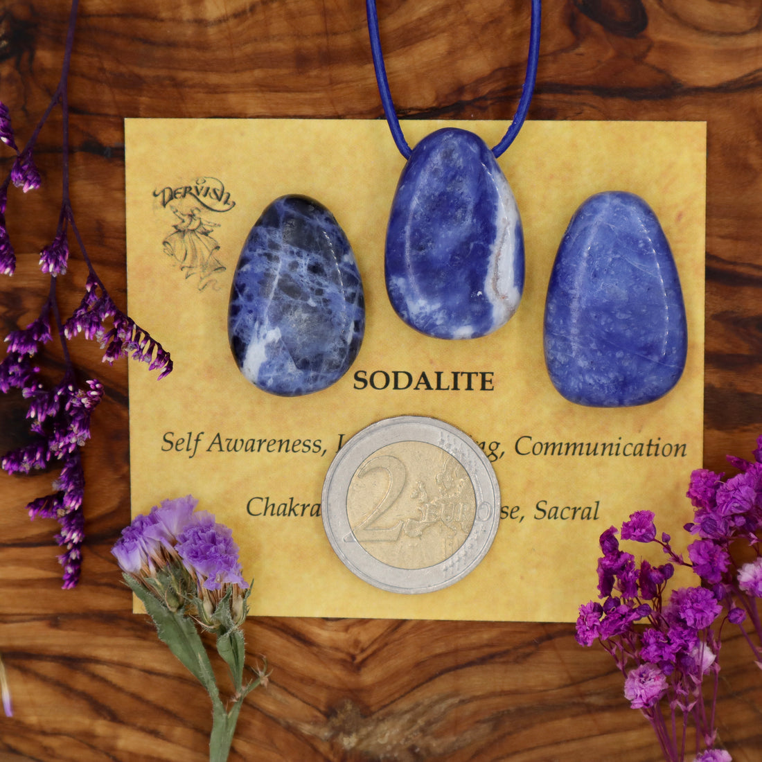 Sodalite Tumblestone Pendant