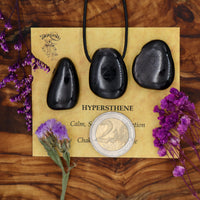 Hypersthene Tumblestone Pendant