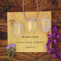 Quartz, Clear Tumblestone Pendant