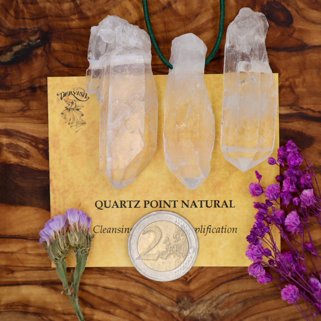Quartz Point Natural Pendant