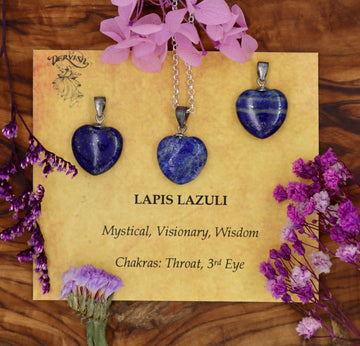 Lapis Lazuli Mini Heart Pendant