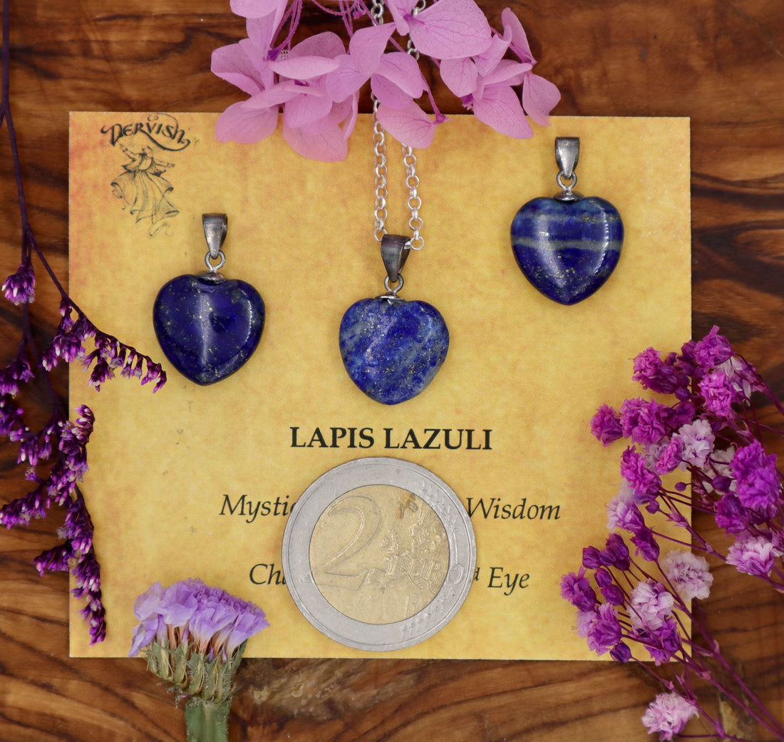 Lapis Lazuli Mini Heart Pendant