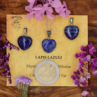 Lapis Lazuli Mini Heart Pendant