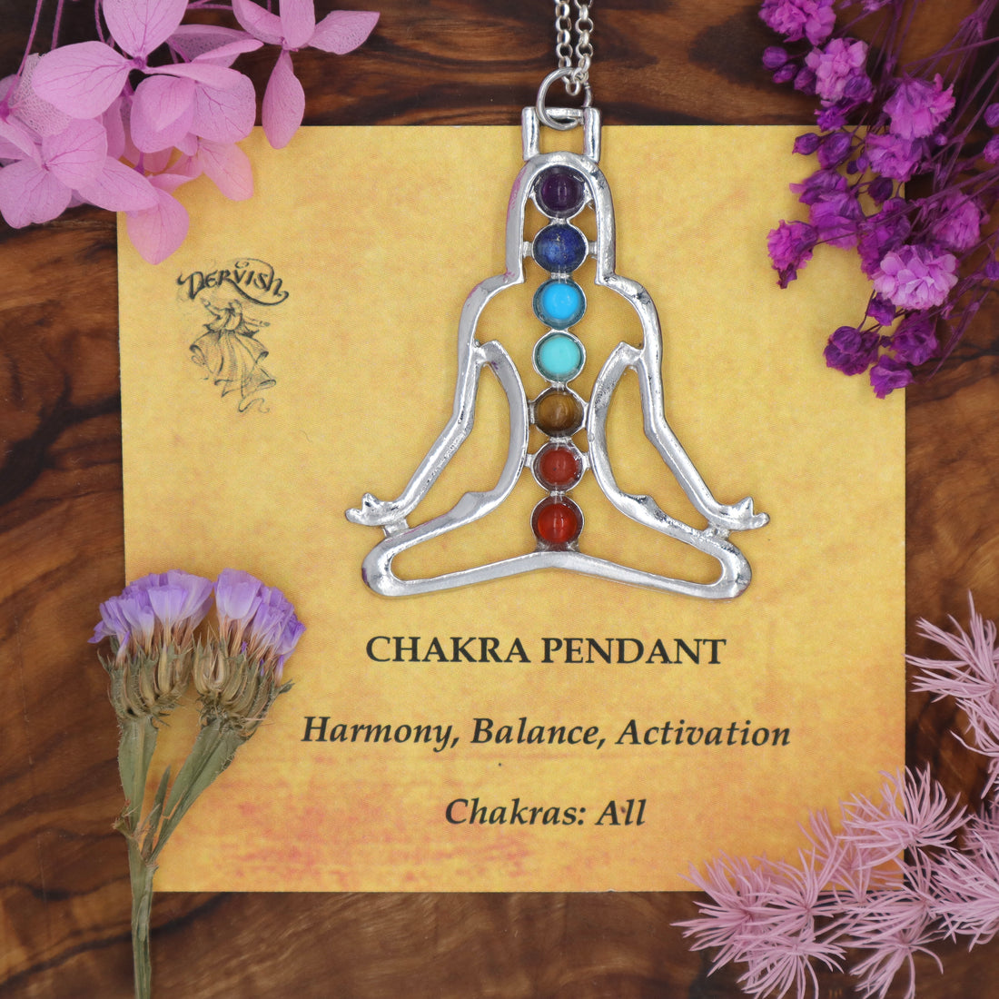 Chakra Meditation Pendant
